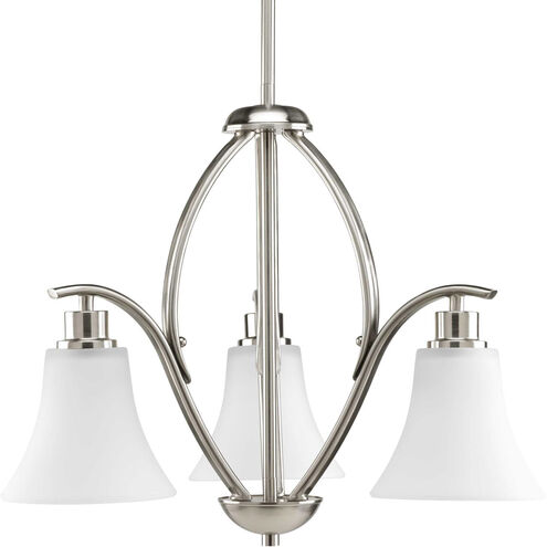 Athy 3 Light 20 inch Brushed Nickel Chandelier Ceiling Light