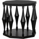 Marceo 26 X 26 inch Hand Rubbed Black Side Table