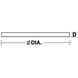 Edge 1 Light 5 inch White Flush Mount Ceiling Light