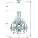 Traditional Crystal 12 Light 26 inch Polished Chrome Chandelier Ceiling Light in Clear Spectra