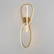 Unity LED 8 inch Brushed Champagne Wall Sconce Wall Light