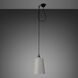 Hooked 1.0 LED 8.27 inch Stone / Steel Pendant Ceiling Light