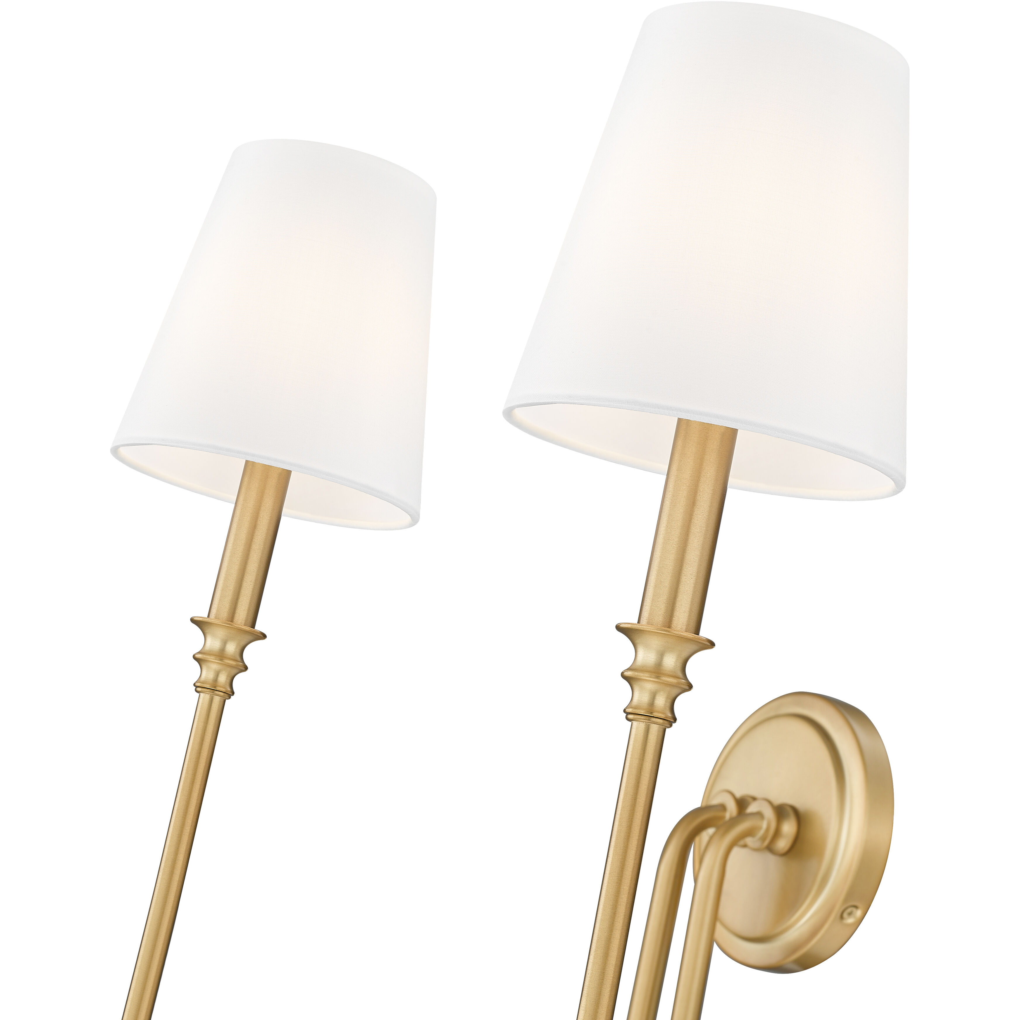 Jisele Wall Sconce Wall Light in Rubbed Brass