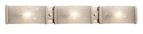 Cirrus 3 Light 38 inch Satin Nickel Bath Light Wall Light