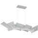Konstruct LED 11 inch Titanium Chandelier Ceiling Light