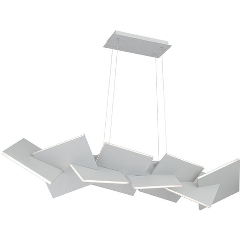 Konstruct LED 11 inch Titanium Chandelier Ceiling Light