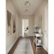 Atwell 1 Light 10 inch Brushed Nickel Semi-Flush Mount Ceiling Light