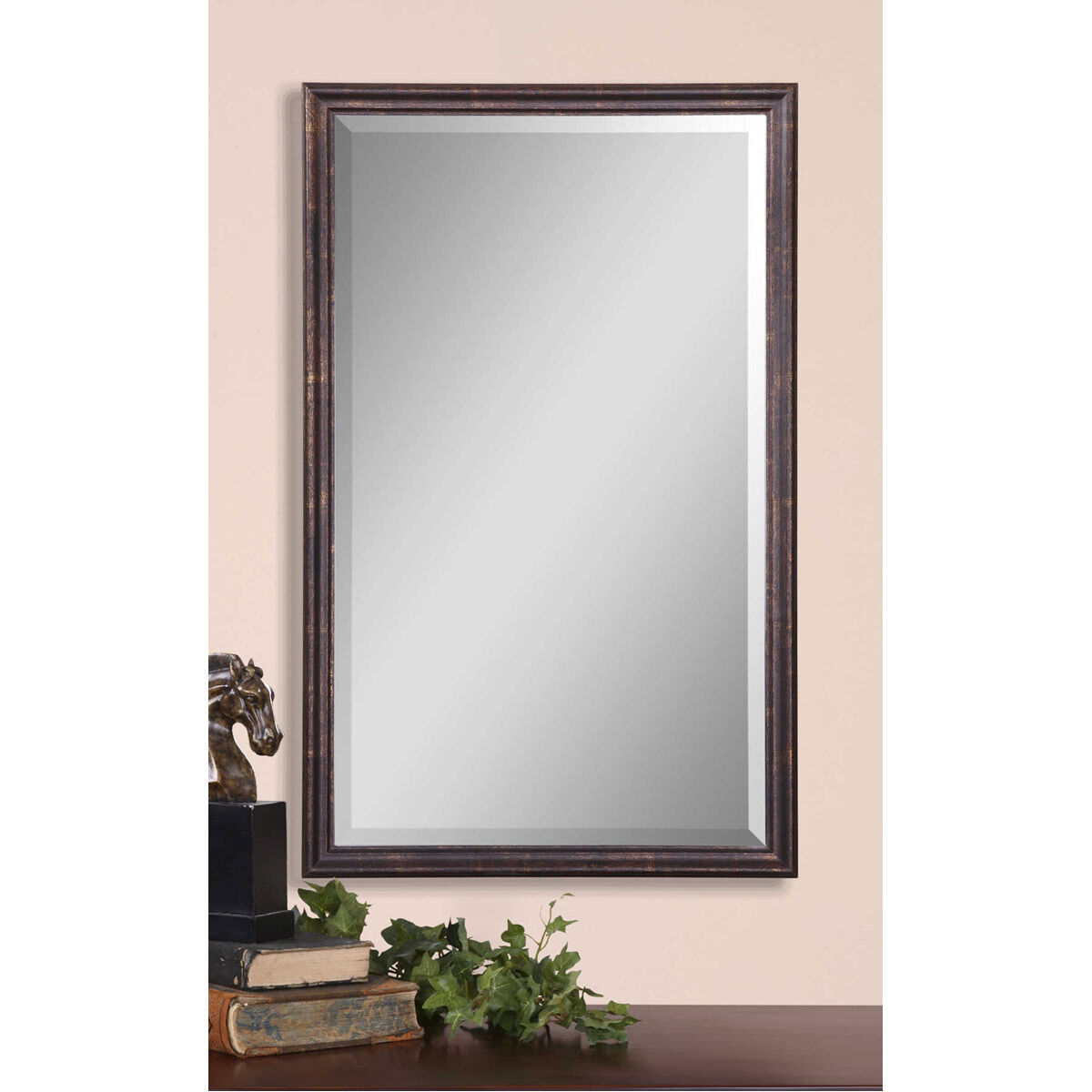 Renzo 32 X 20 inch Bronze Wall Mirror
