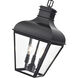 Edenton 3 Light 11 inch Matte Black Outdoor Hanging Pendant