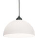 Otis 1 Light 12 inch Black Pendant Ceiling Light