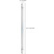 Lumos LED LED T8 Single Pin 24.00 watt 3500K Light Bulb 
