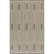 Frontier 36 X 24 inch Charcoal, Butter Rug