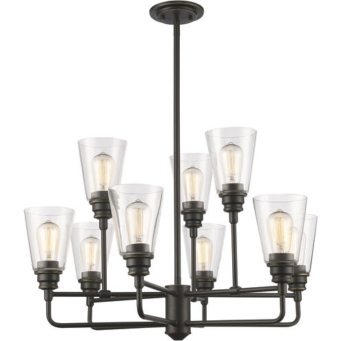 Annora 9 Light 29 inch Olde Bronze Chandelier Ceiling Light