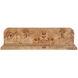 Anita 18.9 inch Brown Wall Shelf