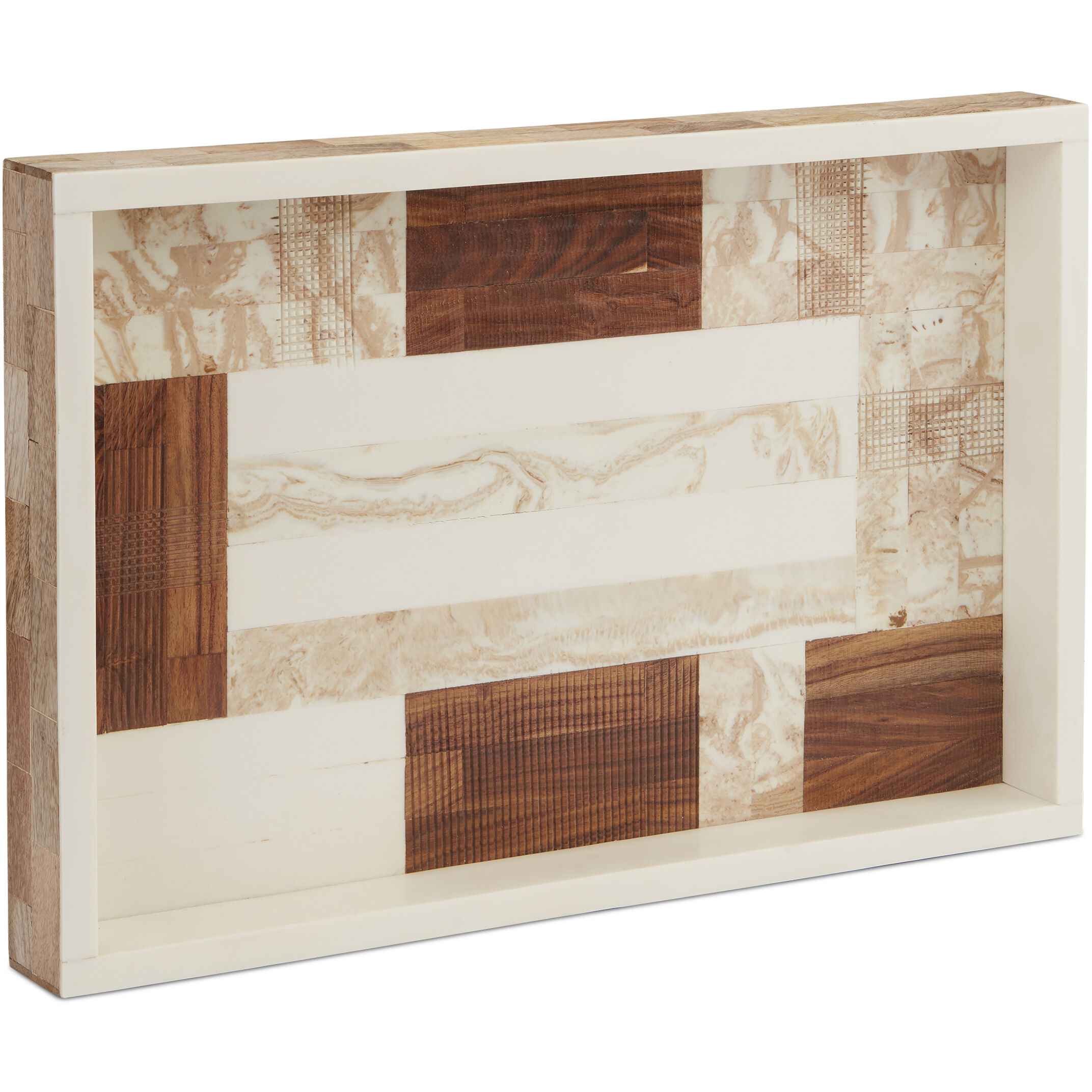 1940s Beige/Brown/Ivory/Natural Tray