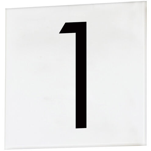Address White Square Tile