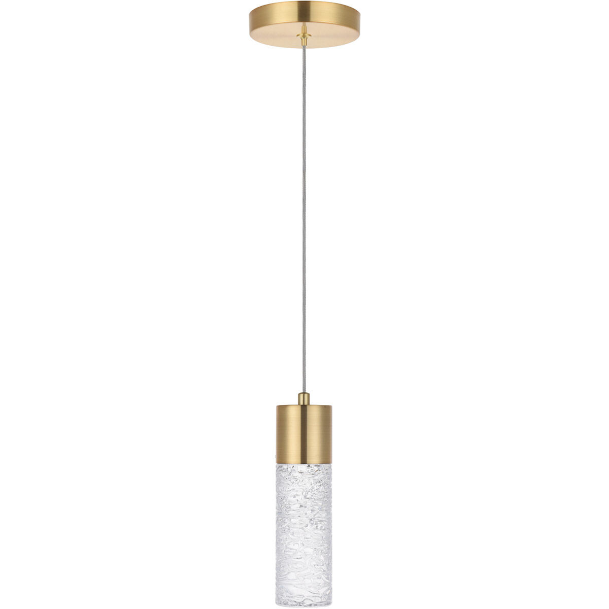 Constellation LED 4.72 inch Gold Pendant Ceiling Light