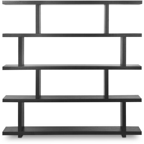 Miri 63 X 62 X 11.5 inch Black Shelf, Large