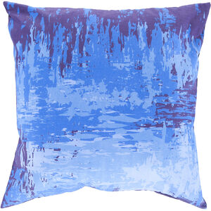 Serenade 18 inch Dark Blue, Violet, Bright Blue Pillow Kit