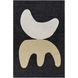 Jason Wu 144 X 106 inch Black / Natural / Camel Handmade Rug in 9 x 12