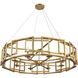 Radcliffe 8 Light 45 inch Burnished Brass Chandelier Ceiling Light