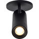 Brentwood LED 4.6 inch Matte Black Flush Mount Ceiling Light