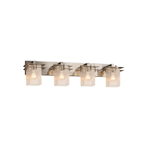 Fusion 36.5 inch Brushed Nickel Bath Bar Wall Light