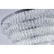 Canada 27 Light 36 inch Chrome Chandelier Ceiling Light