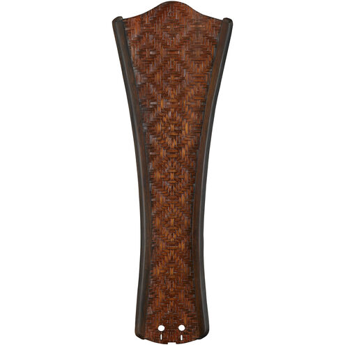 Blades Wood Antique Bamboo/Walnut 26.14 inch Each Fan Blades