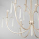 Gwyneth 10 Light 43 inch Winter Gold Chandelier Ceiling Light