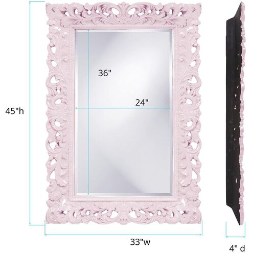 Barcelona 45 X 33 inch Lilac Mirror