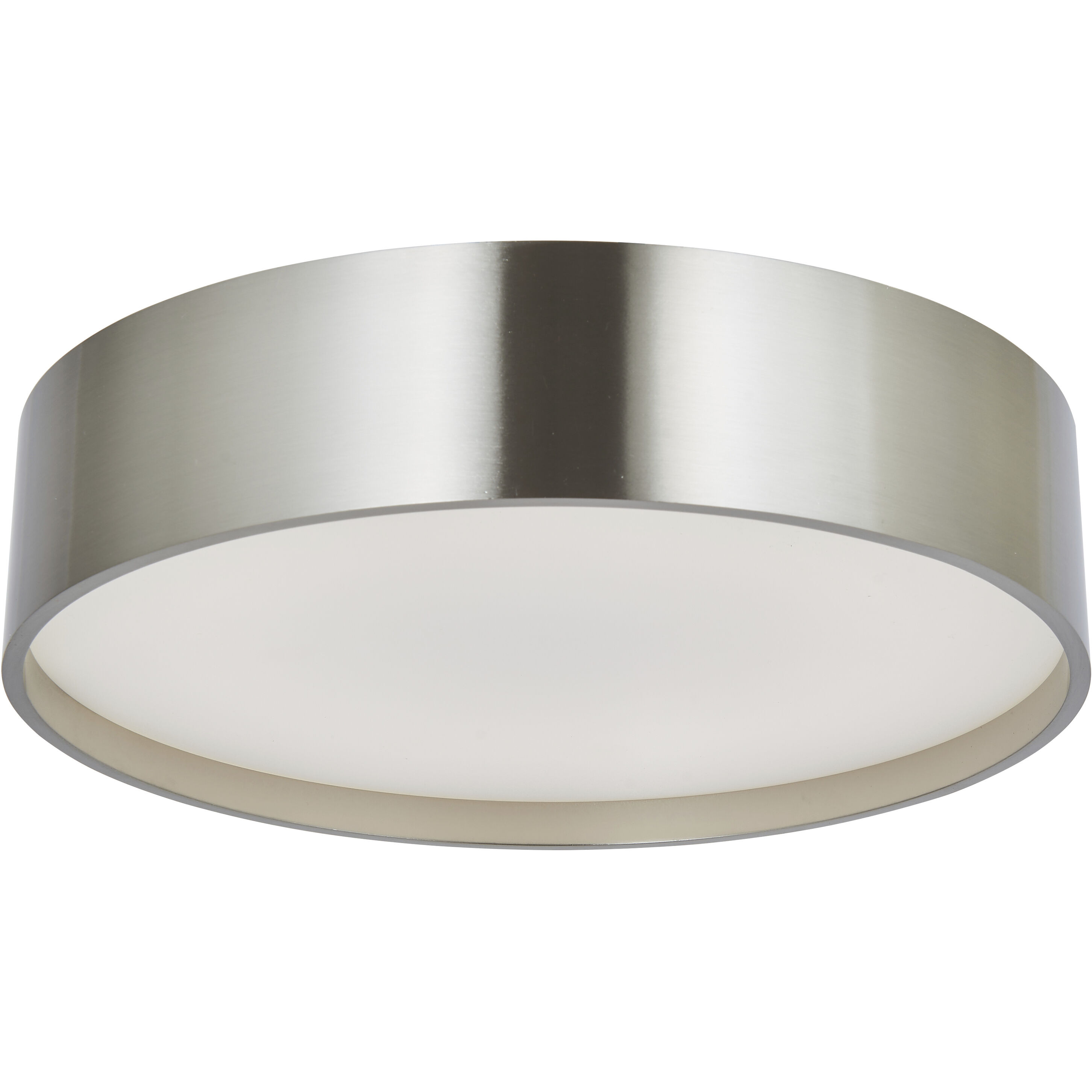 Snare LED 10 inch Brushed Nickel Flush Mount Ceiling Light