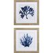 Waterside Collection Blue Framed Art