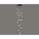 Beluga LED 30 inch Black Pendant Ceiling Light