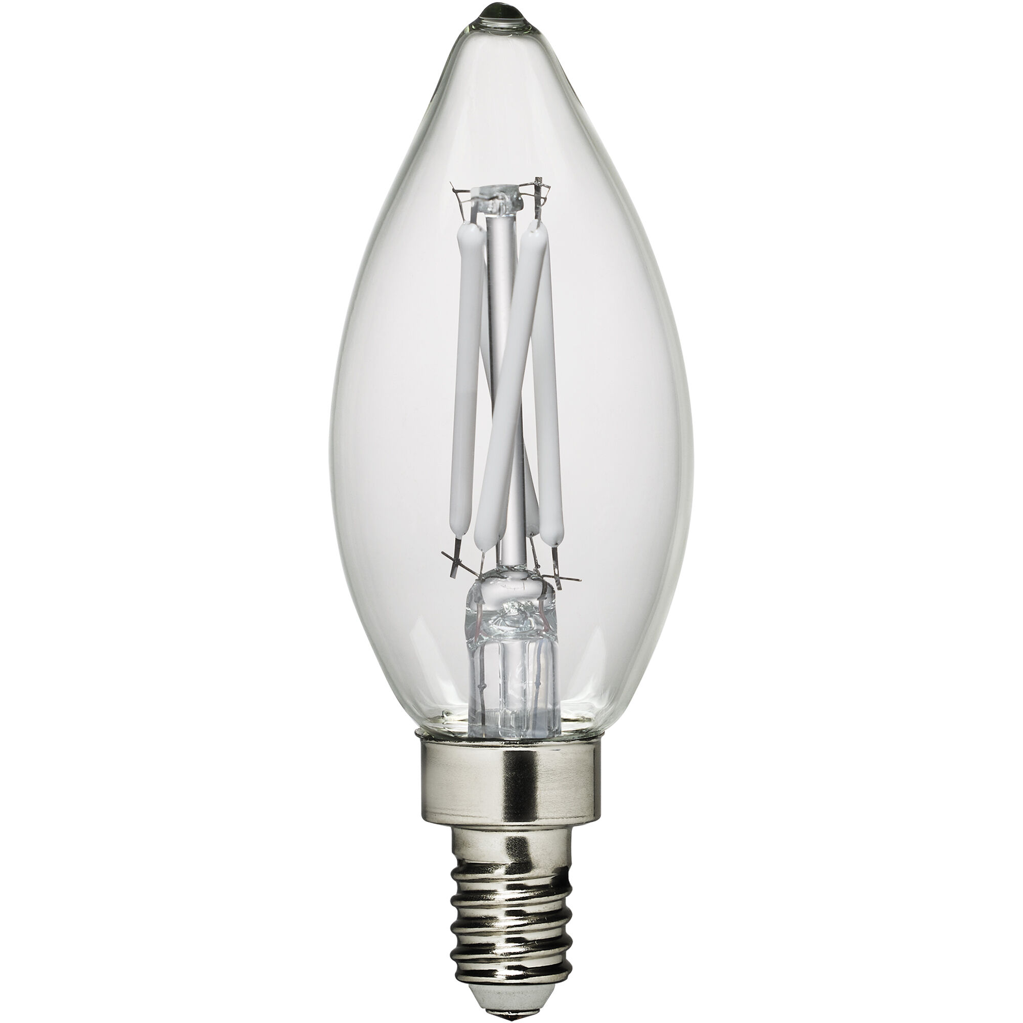 Branded Lamps LED T - Torpedo C - E12 Candelabra 4.00 watt 120 2700K Light Bulb