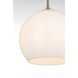 Baxter 1 Light 10 inch Satin Gold Pendant Ceiling Light