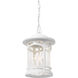 Marblehead 3 Light 11 inch Fresco Outdoor Hanging Lantern in Italian Fresco