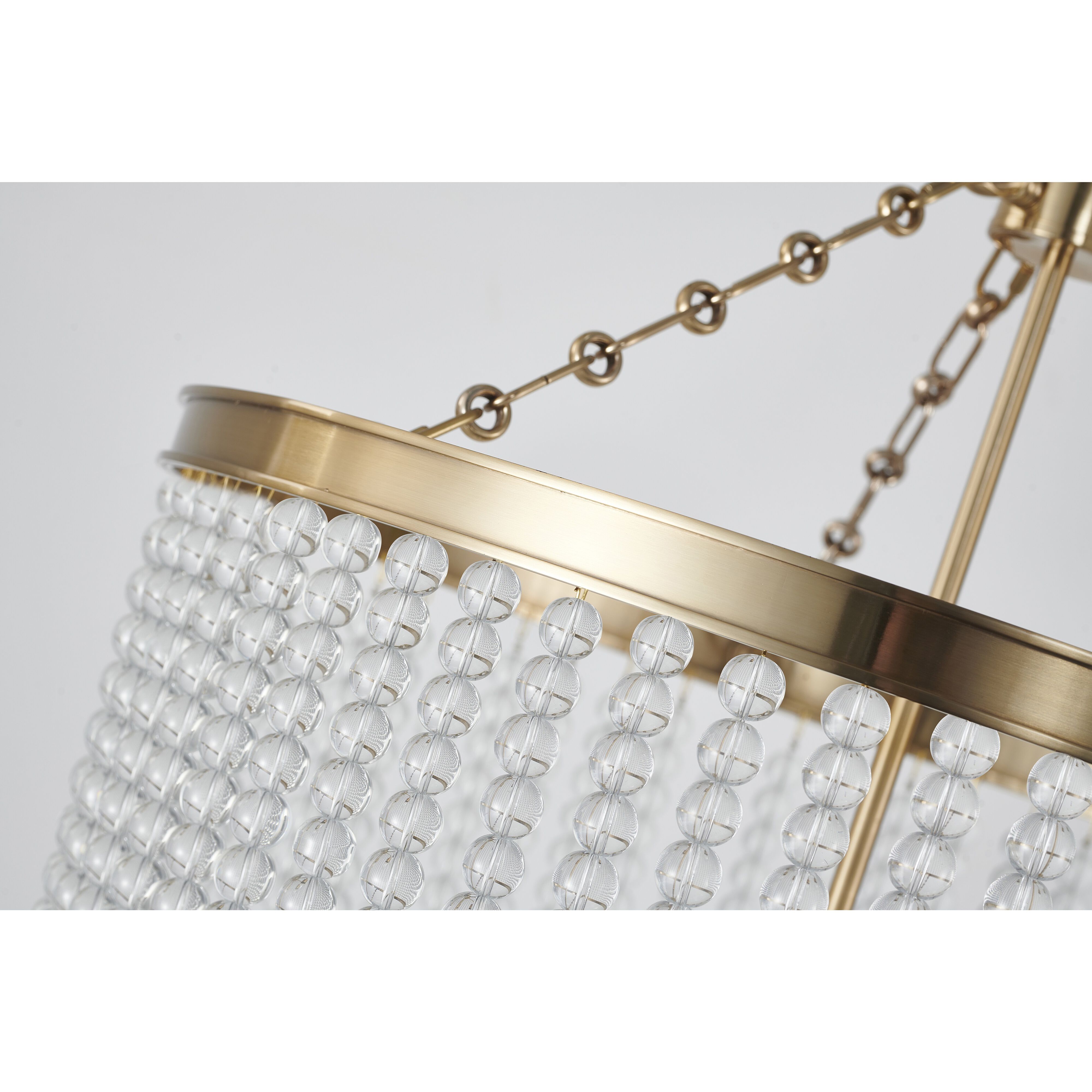 Canada LED 24 inch Gold Chandelier Ceiling Light