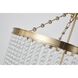 Canada LED 24 inch Gold Chandelier Ceiling Light