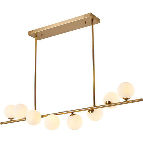 Canada 8 Light 4 inch Copper Chandelier Ceiling Light