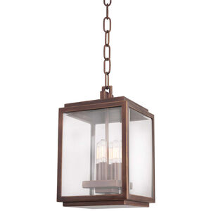 Chester 4 Light 8 inch Copper Patina Outdoor Pendant
