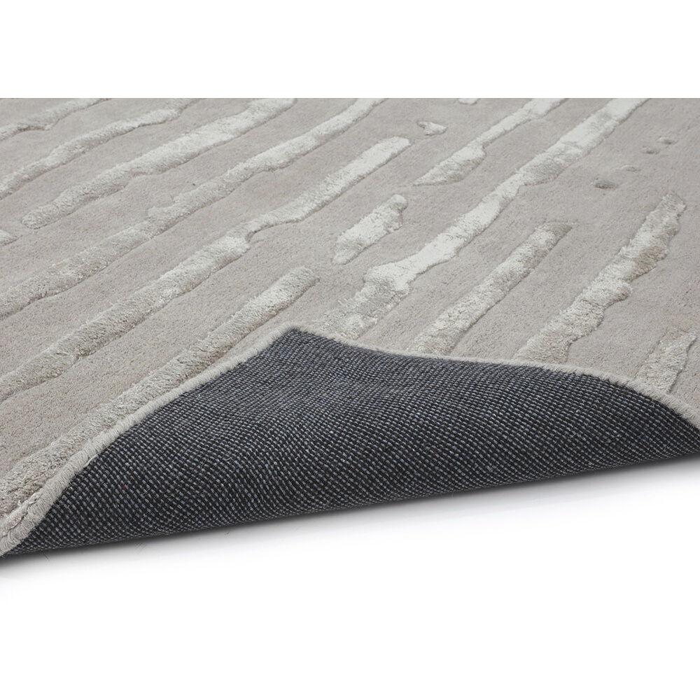 Tazma 120 X 96 inch Taupe Indoor Hand-Tufted Rug, Hand-Tufted