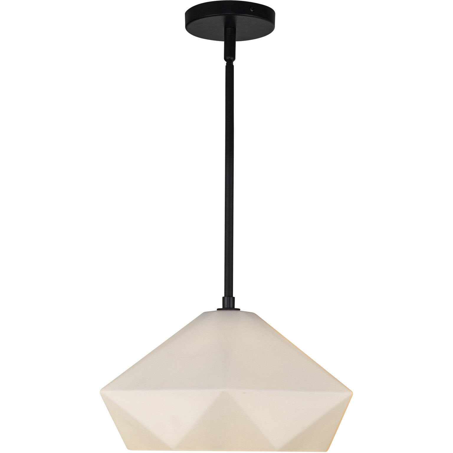 Alora Mood Krysta Pendant Ceiling Light in Matte Black