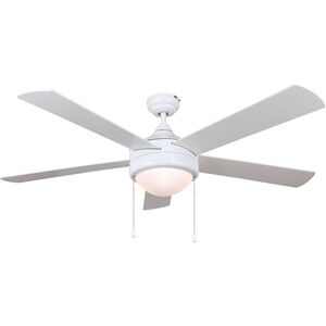 Preston III 52 inch White Indoor Fan