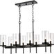 Oakland Linear Chandelier Ceiling Light, Large