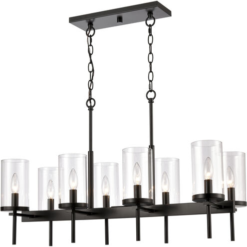 Oakland Linear Chandelier Ceiling Light, Large