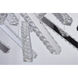 Canada LED 20 inch Chrome Chandelier Ceiling Light