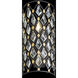 Windsor 2 Light 8 inch Carbon and Havana Gold Wall Sconce Wall Light