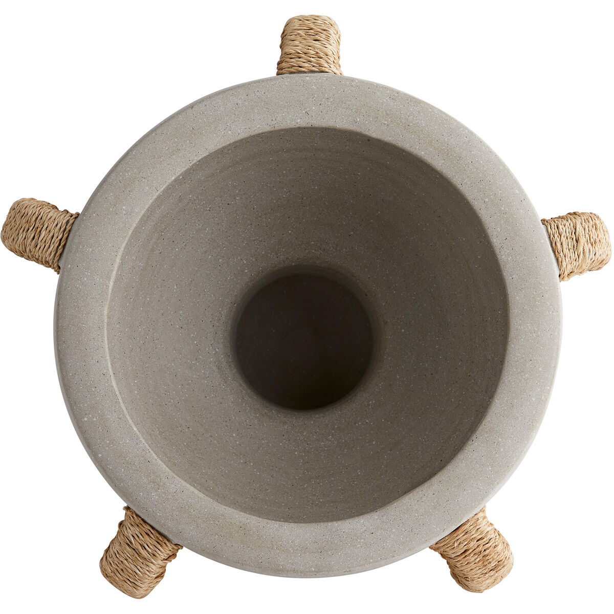 Clyde Fossil Gray Centerpiece