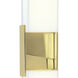 Artemis Sconce Wall Light in Satin Brass